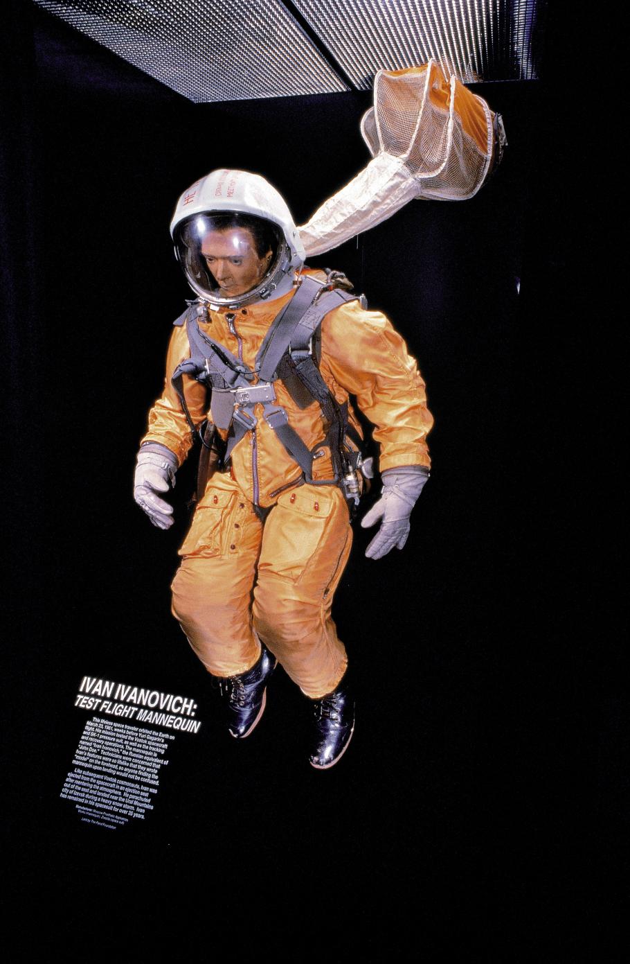 Test Flight Mannequin named "Ivan Ivanovich" in Space Race