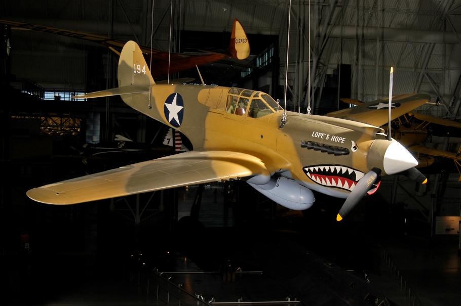 The Smithsonian’s P-40E