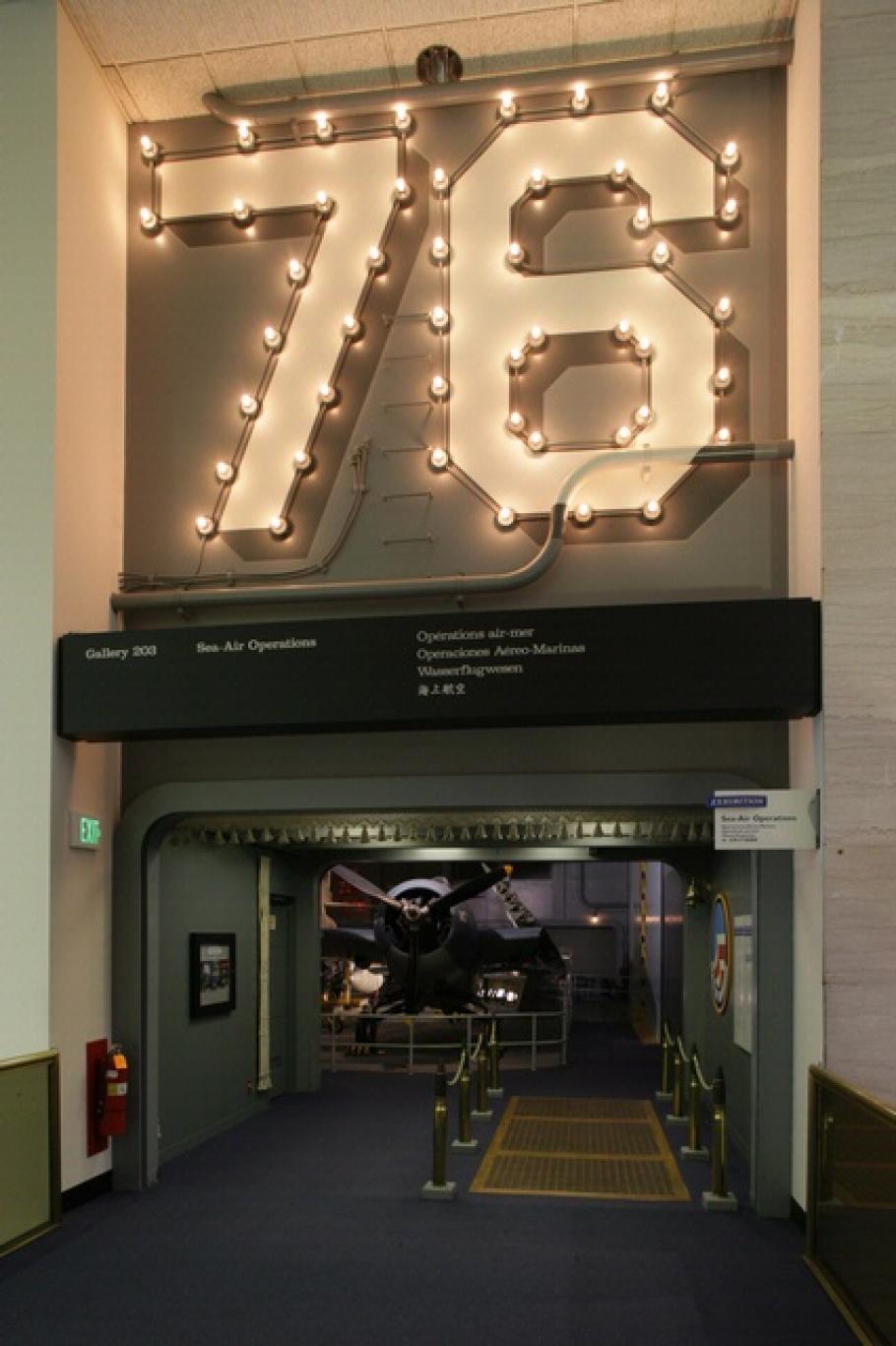 Sea-Air Operations Gallery Entrance