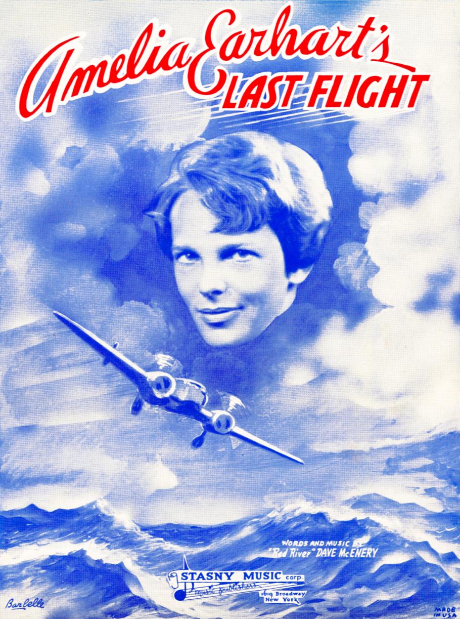 Amelia Earhart's Last Flight Sheet Music Cover