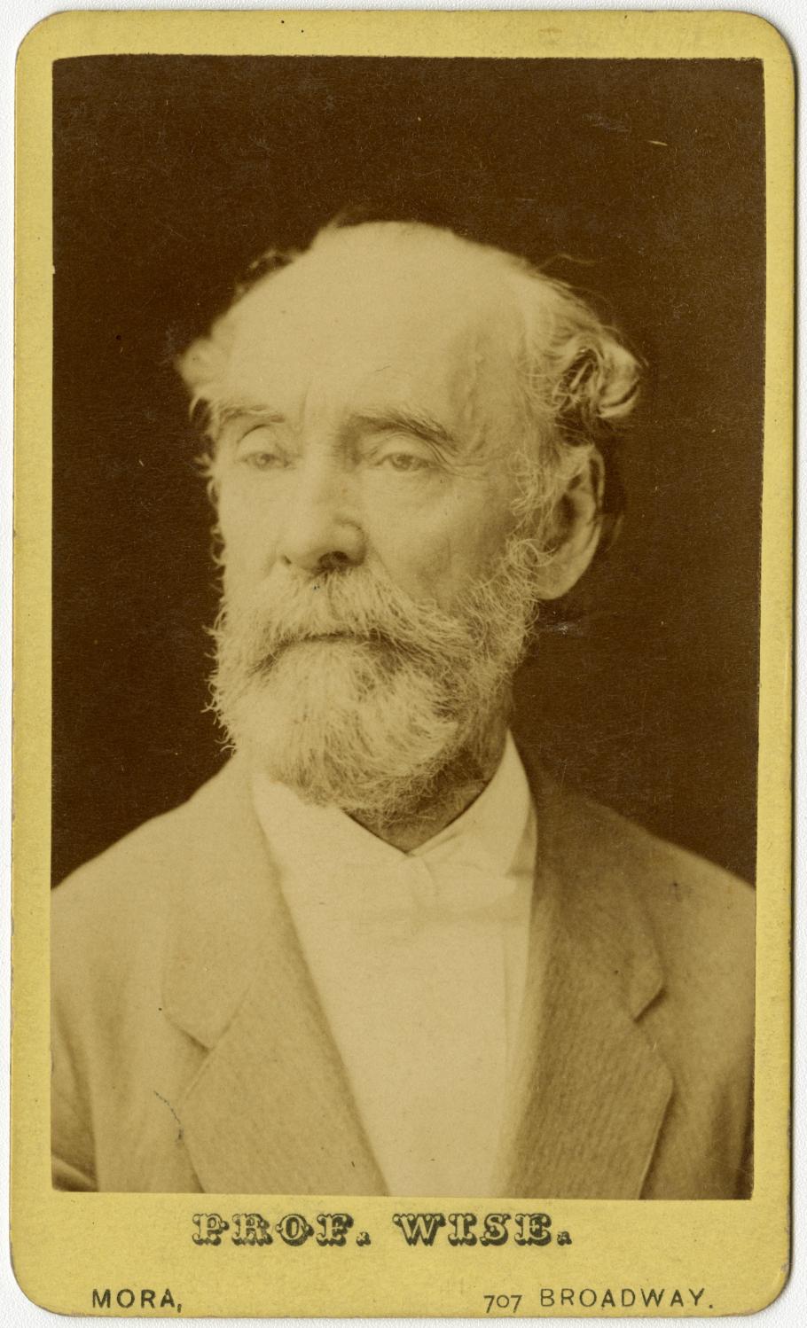Historic portrait of Professor John Wise