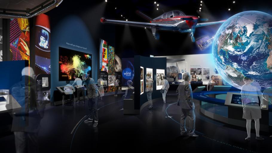 Rendering of New One World Connected Gallery