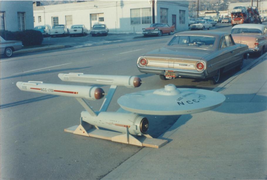 Starship "Enterprise" Model in 1964