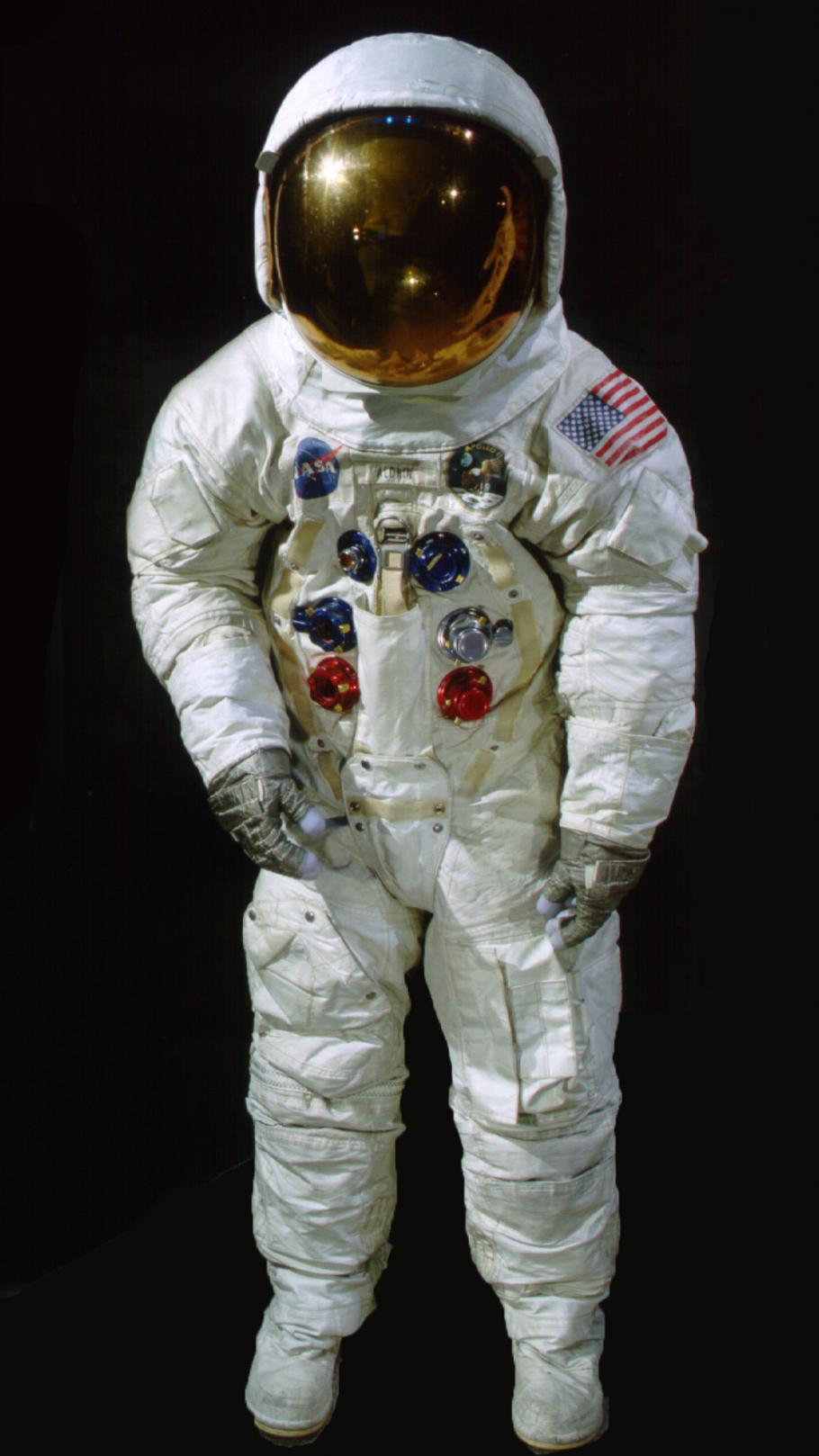 Pressure Suit, A7-L, Aldrin, Apollo 11, Flown