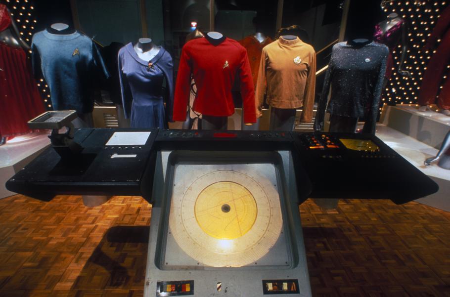 Costumes on Display in \"Star Trek\" Exhibition