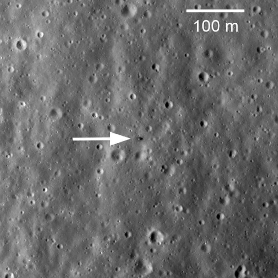 NASA LROC captured this image of Luna 20