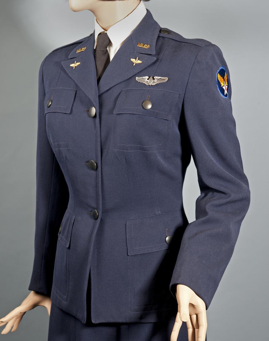 Dress uniform worn by Woman's Airforce Service Pilot (WASP)