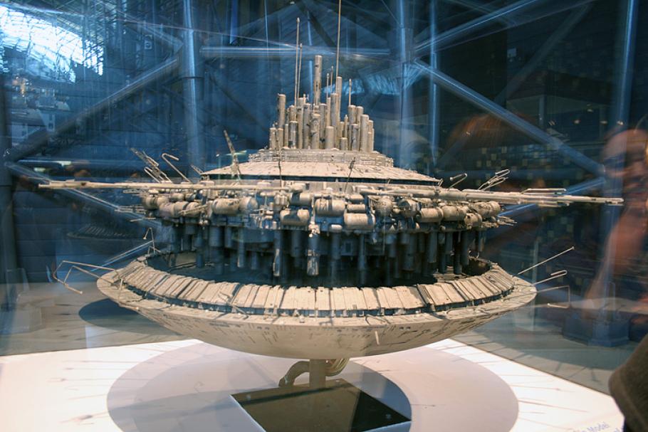Greg Jein’s model of the mothership from Close Encounters of the Third Kind