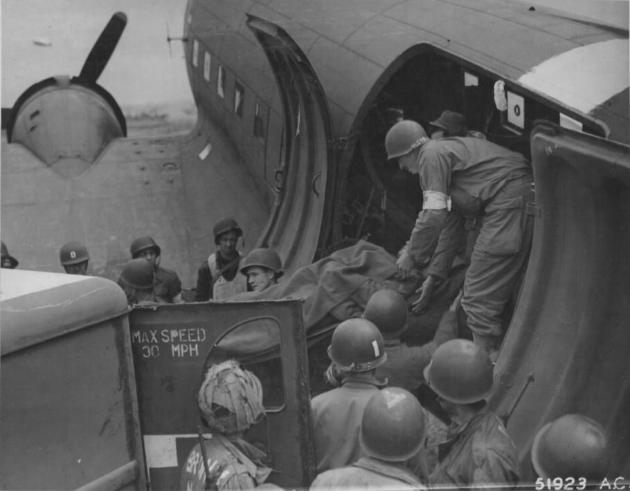C-47 Transporting Wounded Soldiers
