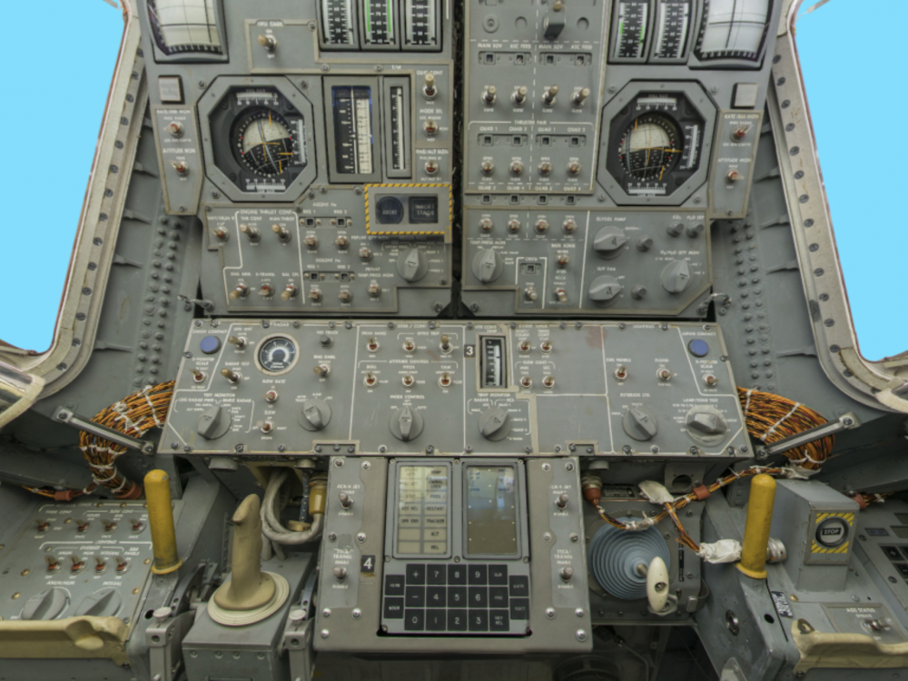 apollo command module cockpit