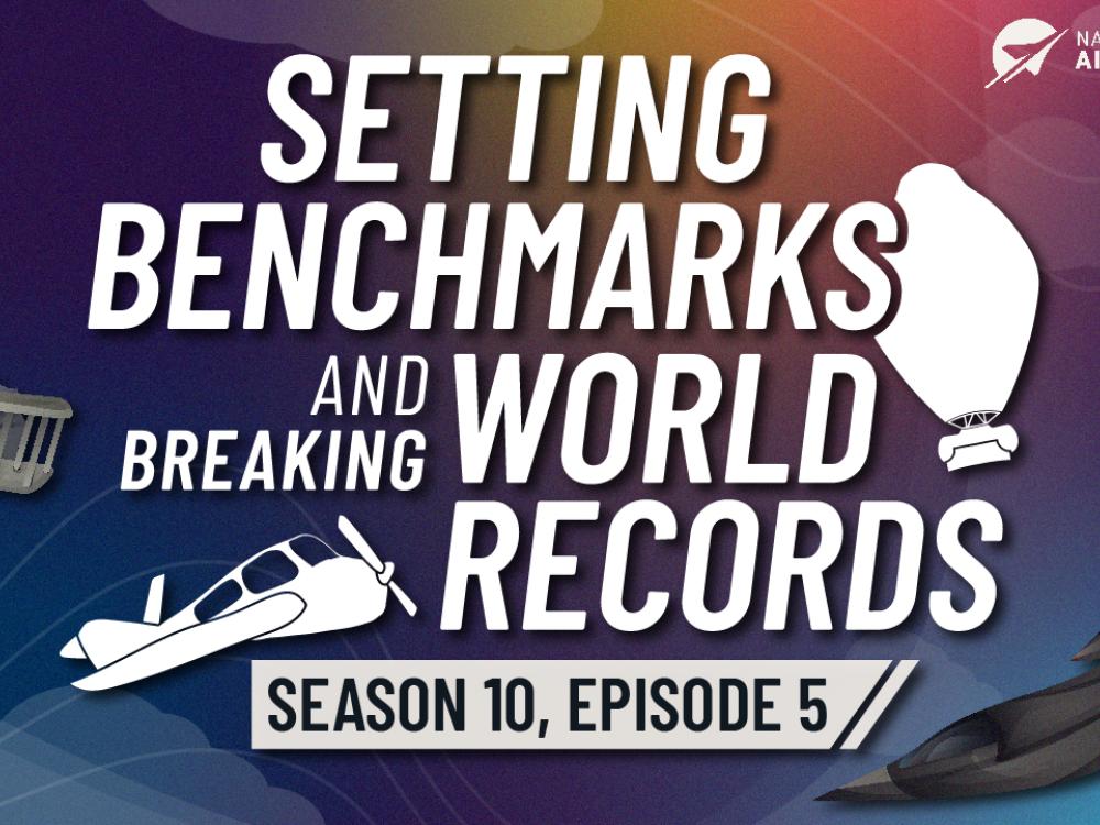 Graphic that reads Setting Benchmarks and Breaking World Records