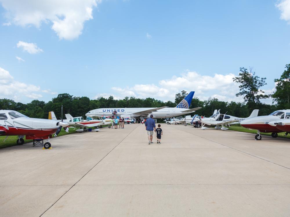 Aircraft at Become a Pilot Day 2014