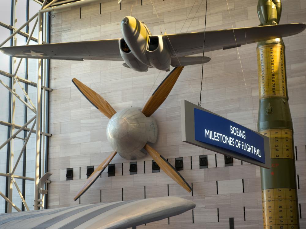 NACA Full Scale Wind Tunnel Fan in the "Boeing Milestones of Flight Hall"