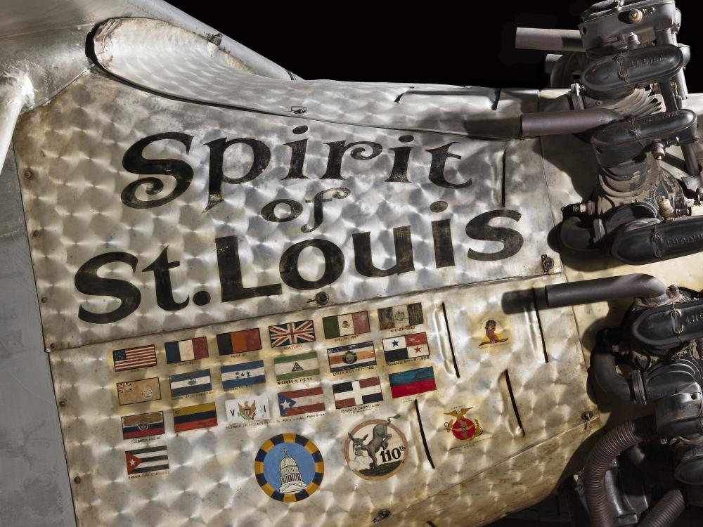 Spirit of St. Louis Cowling Flags