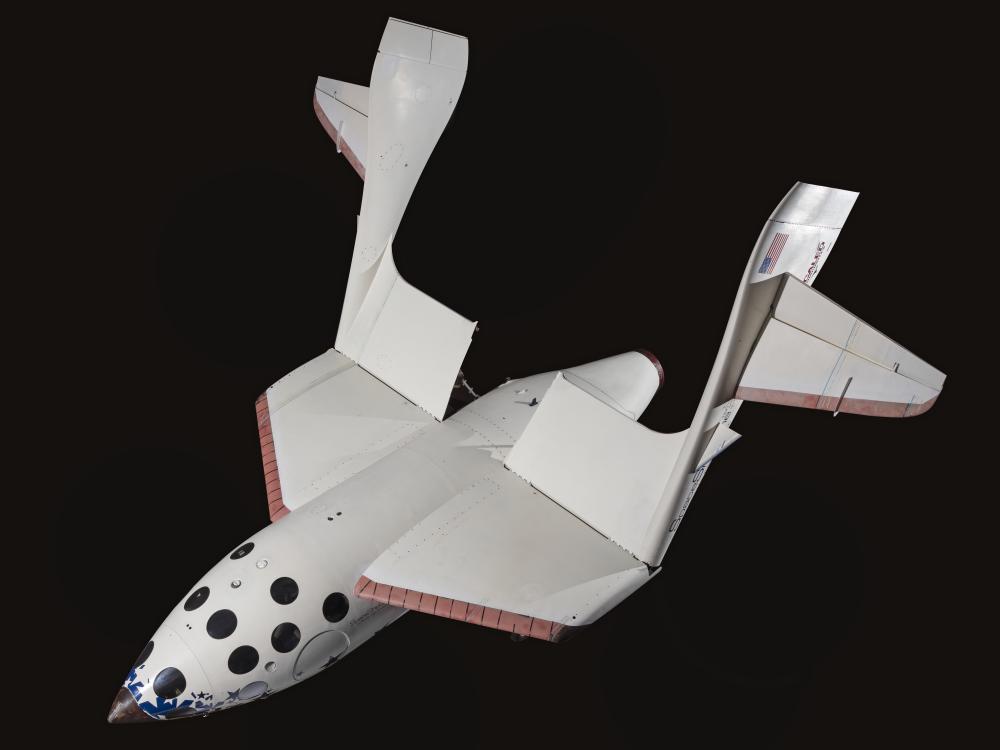 SpaceShipOne Feathered Wings Create Drag