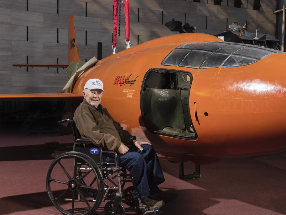 Chuck Yeager with Bell X-1