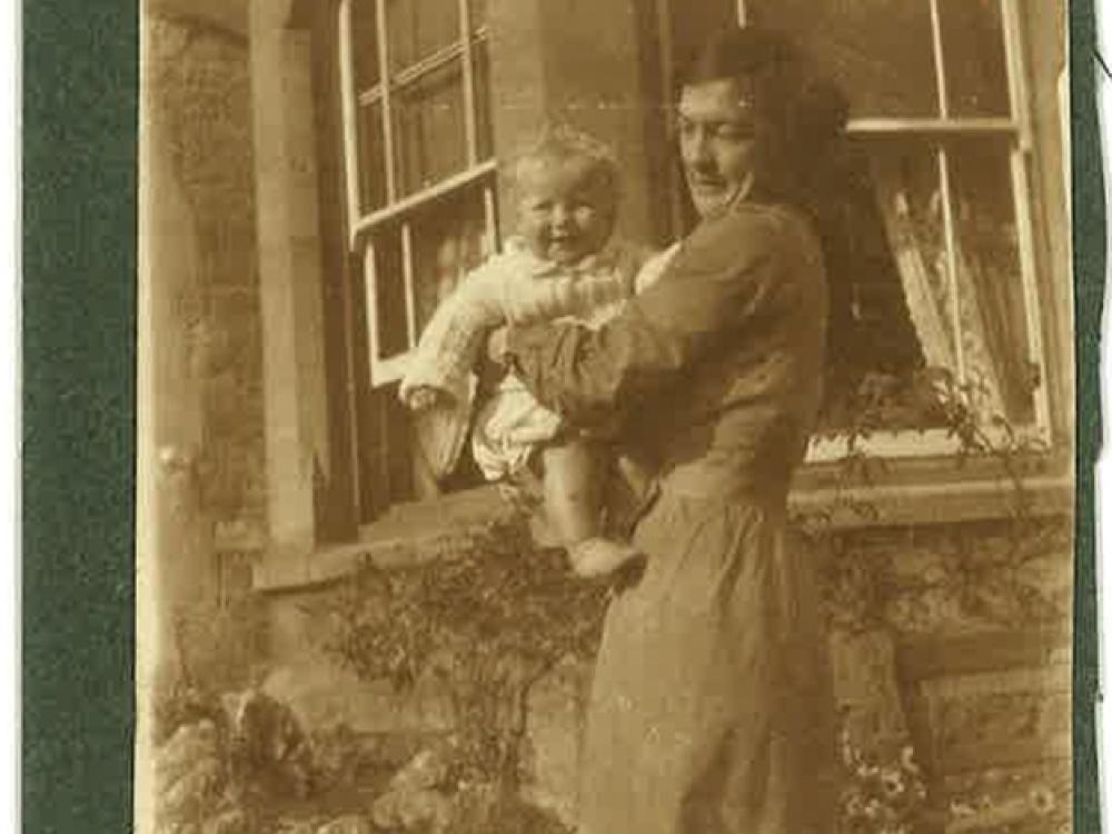 Arthur C. Clarke as an Infant