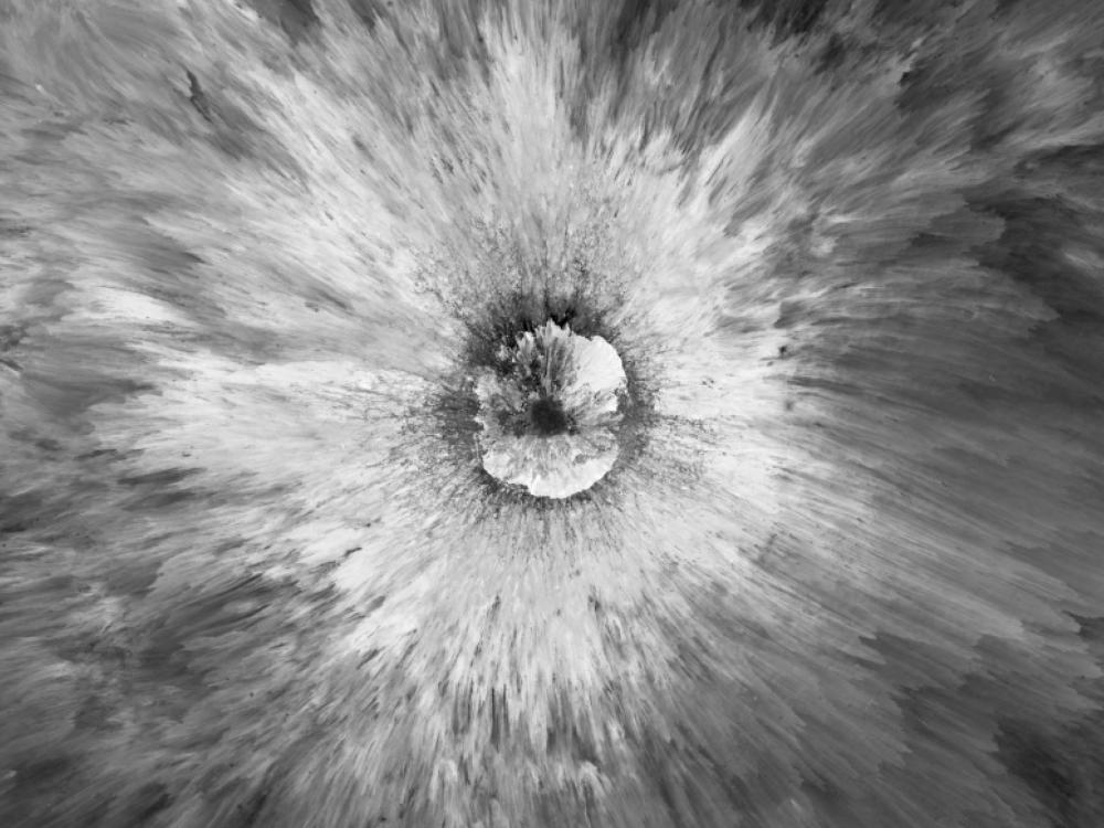 Young Lunar Impact Crater