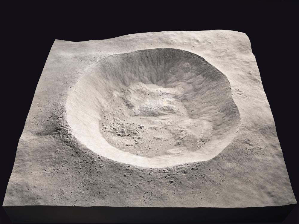 3D Model of Giordano Bruno Crater