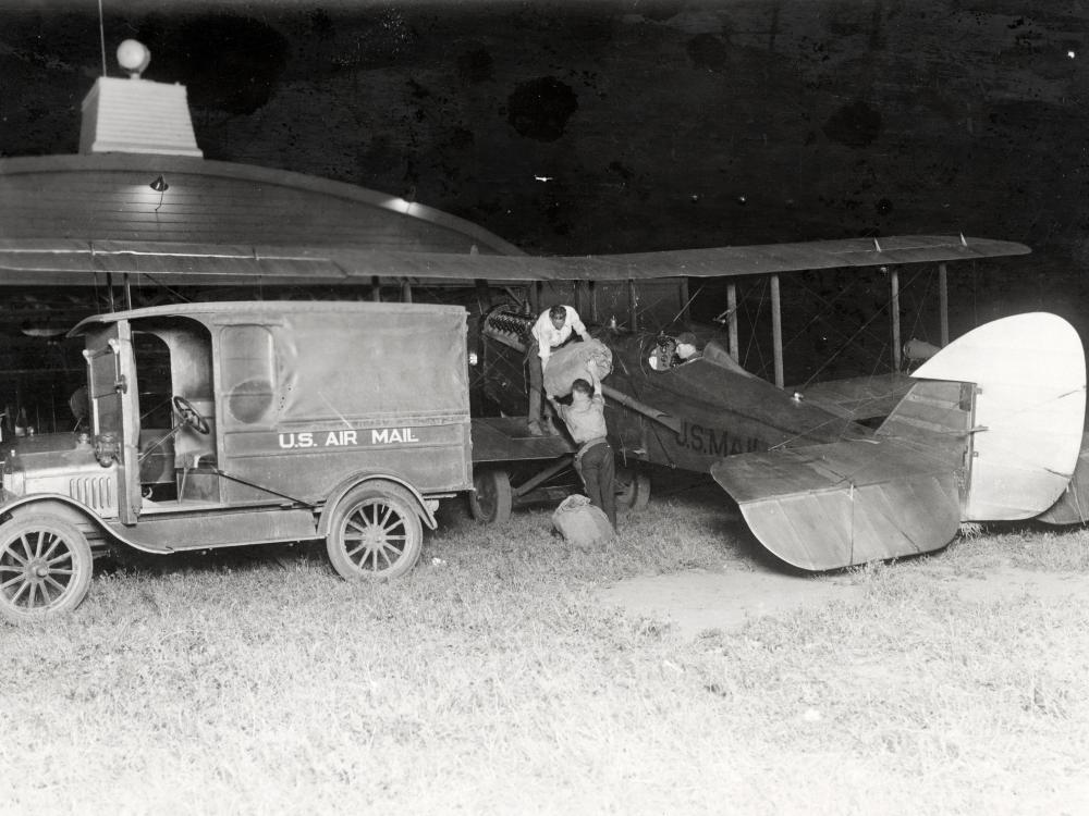 Loading Mail Truck