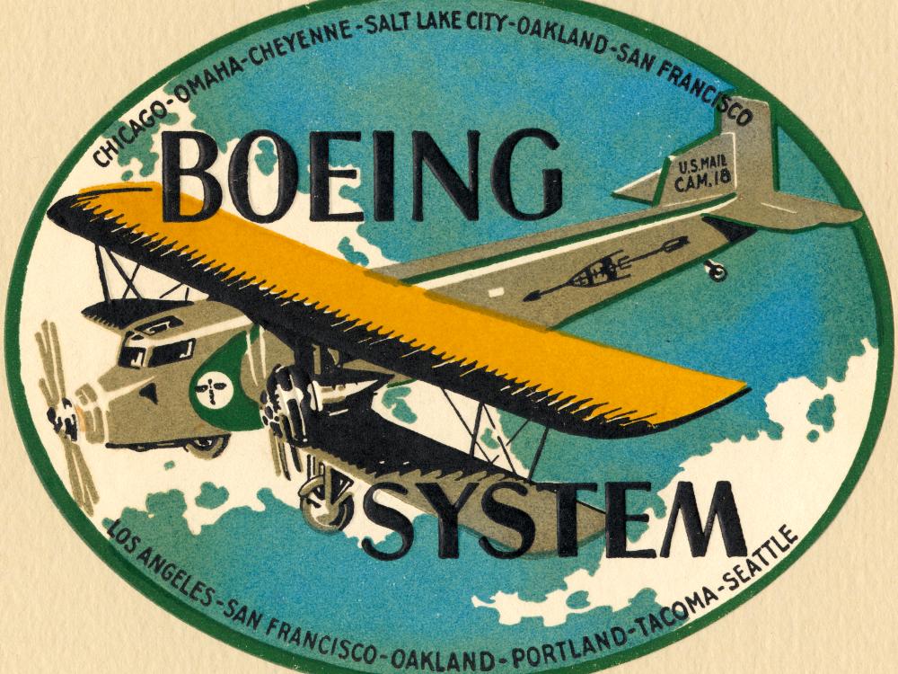 Boeing System Label