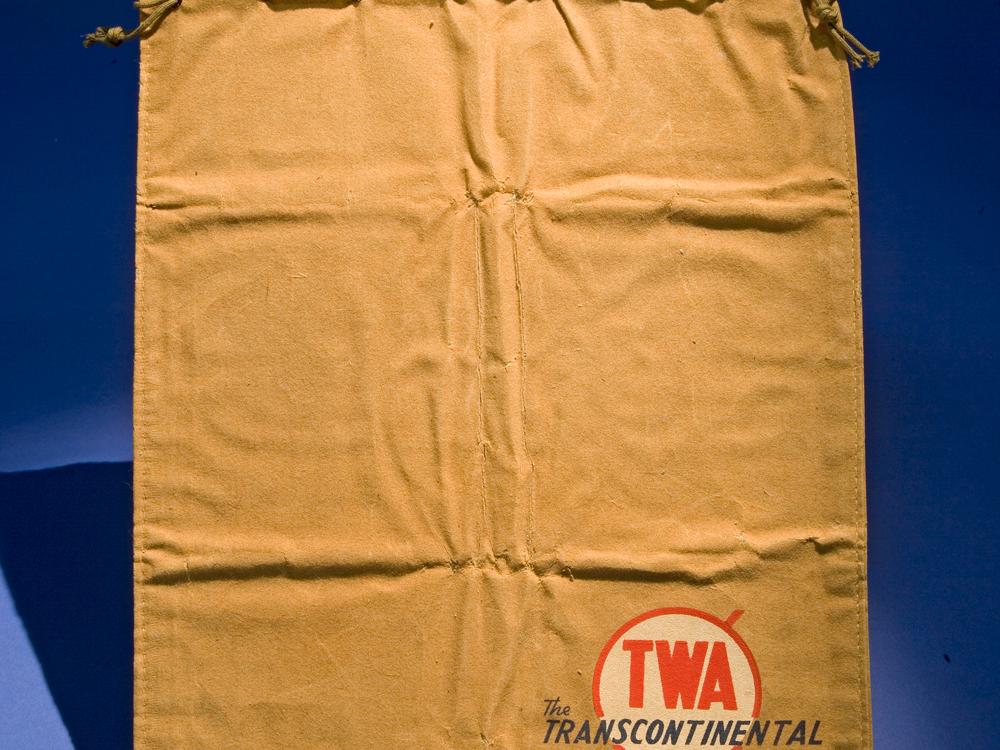 T.W.A. Overnight Flight Bag, 1934