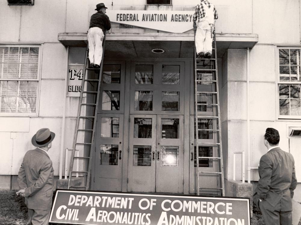 CAB Sign Coming Down