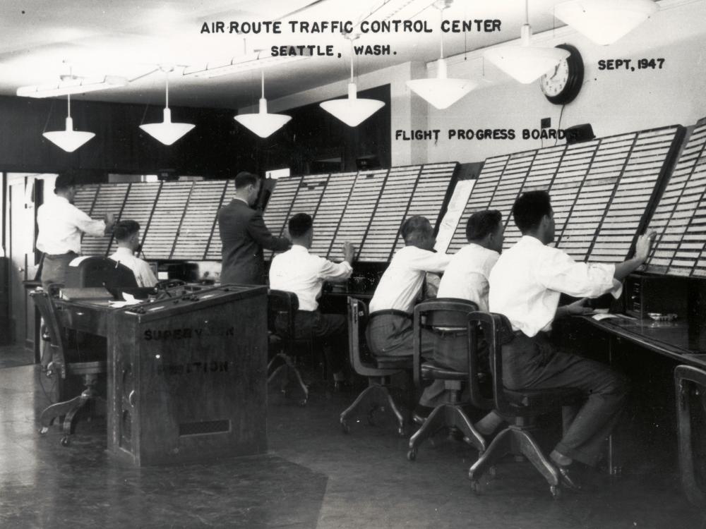 air traffic control center
