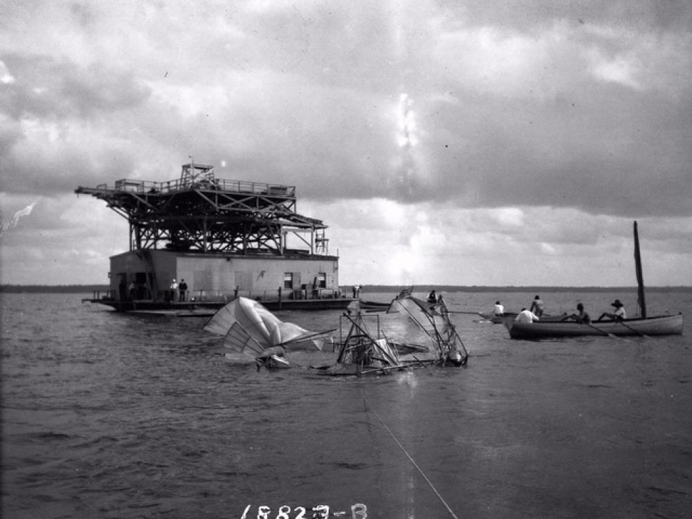 Langley Aerodrome First Flight Attempt