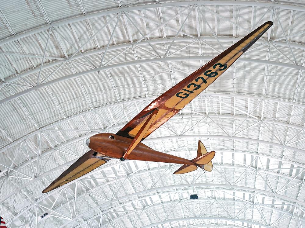 Bowlus 1-S-2100 Senior Albatross Falcon at the Udvar-Hazy Center