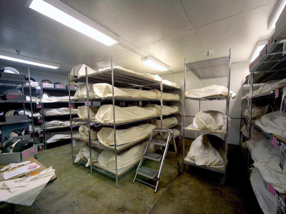 Spacesuit Storage at the Garber Facility