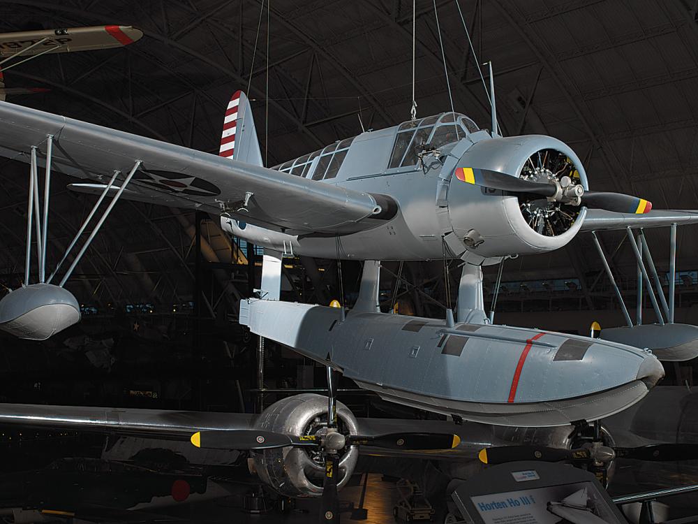 Vought-Sikorsky 0S2U-3 Kingfisher at the Udvar-Hazy Center