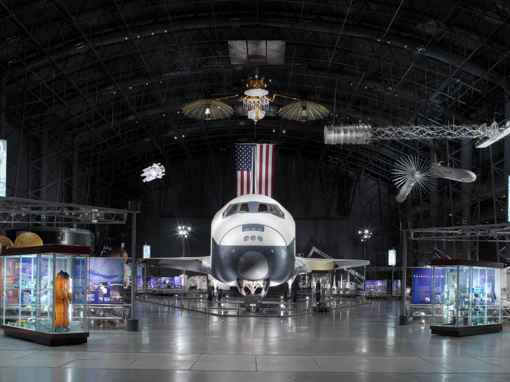 James S. McDonnell Space Hangar at the Steven F. Udvar-Hazy Center