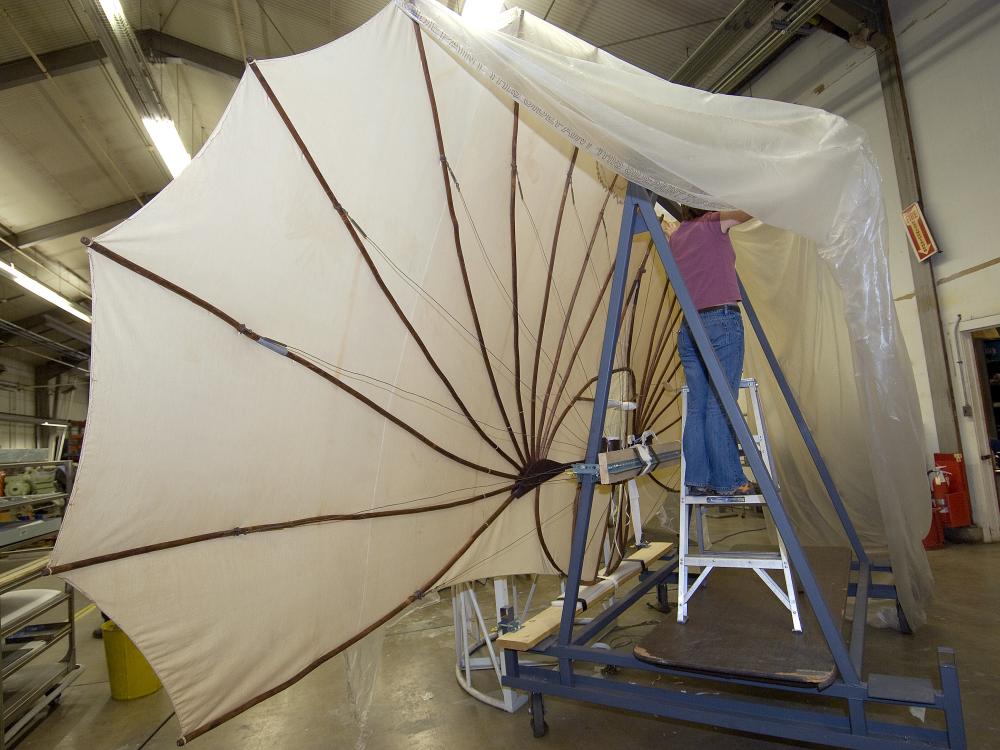 Lilienthal Glider at the Paul E. Garber Facility