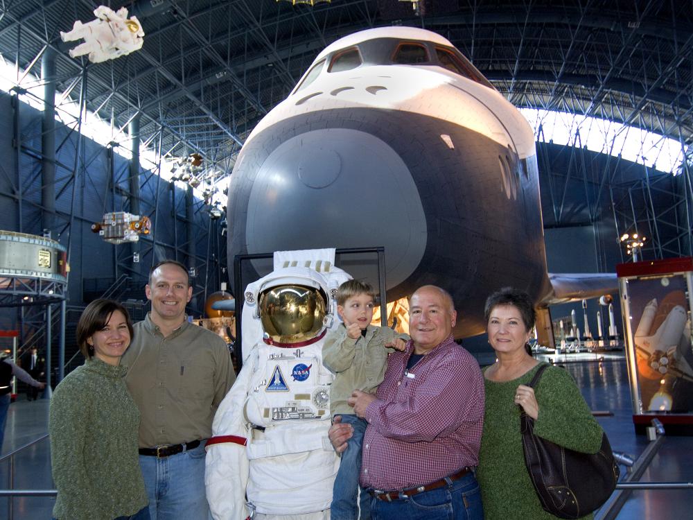 UHC Five Millionth Visitor Quinn Neibergall and Family