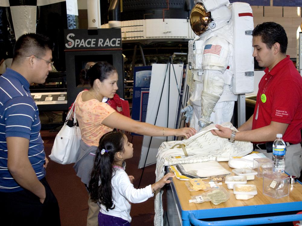 Living and Working in Space Family Day