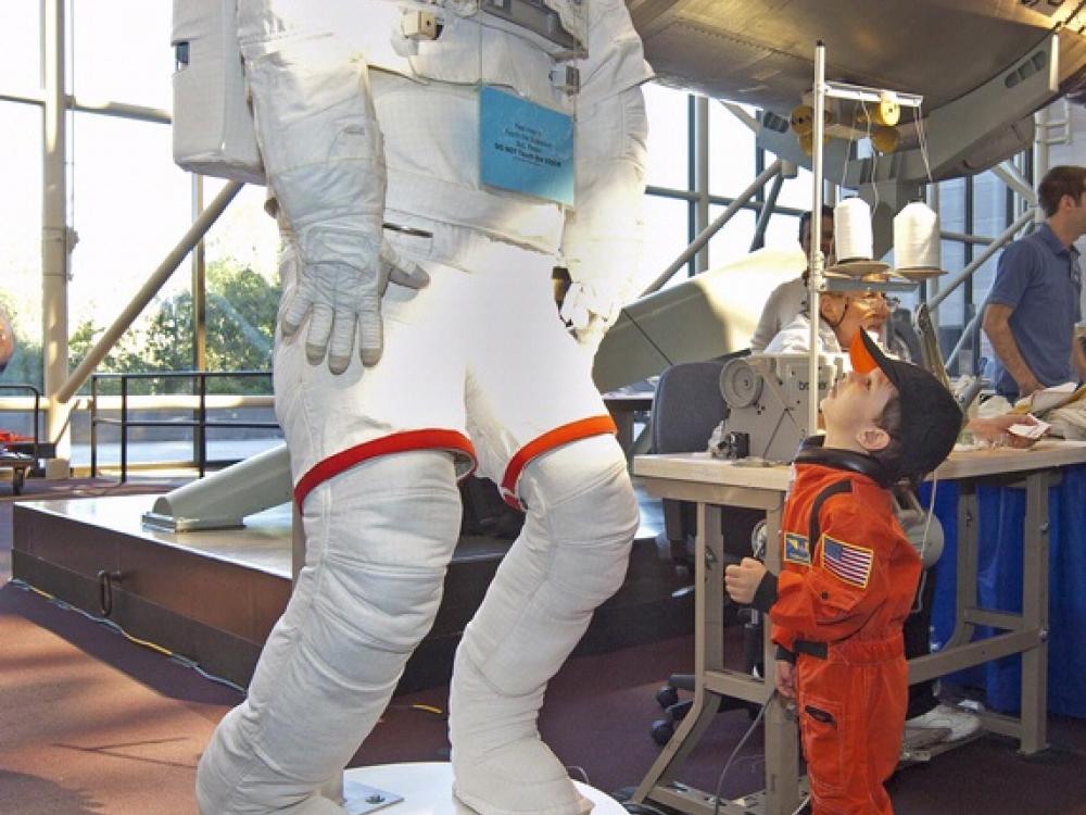 Family Day at the Smithsonian National Air and Space Museum