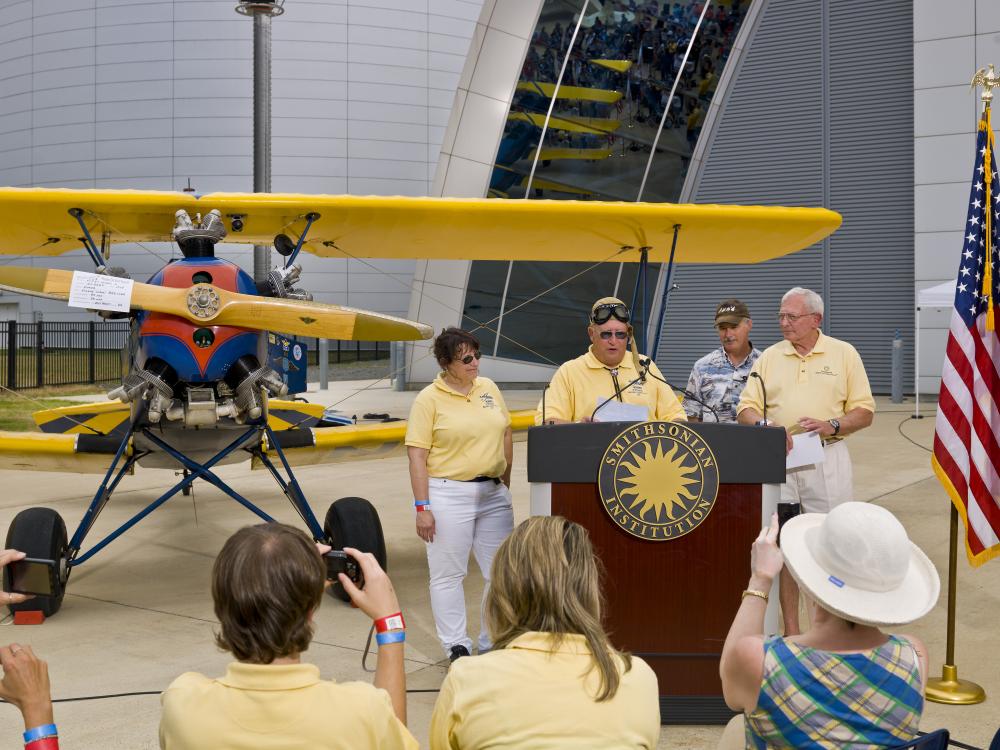 Fleet Model 2 "Plane Jane" Donation Ceremony