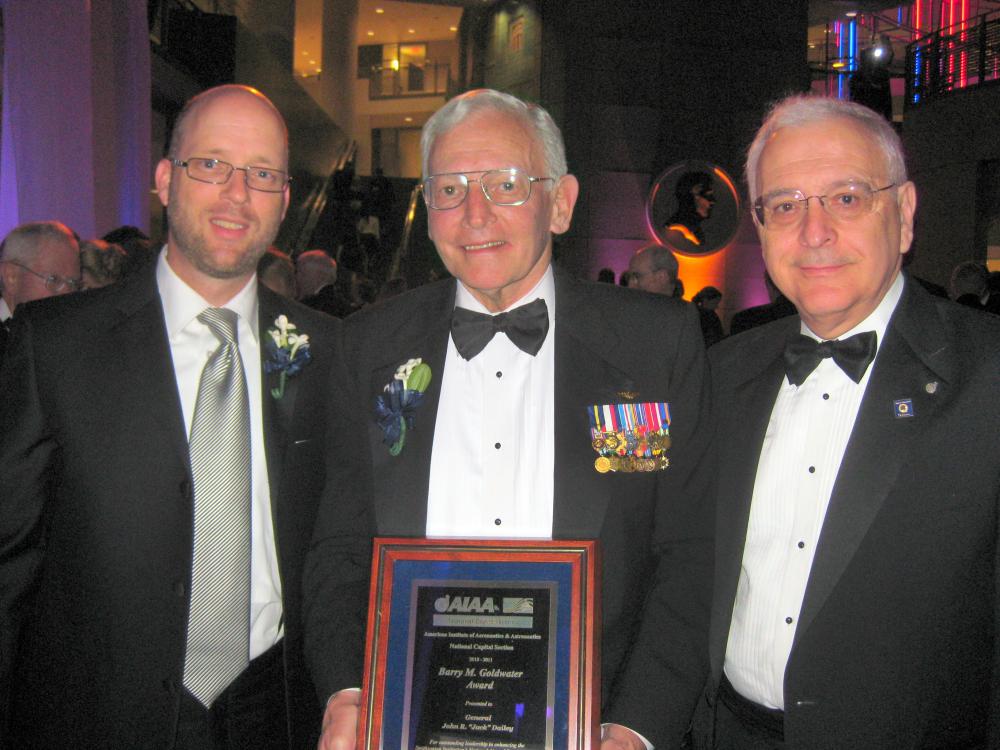 Museum Director Gen. J. R. "Jack" Dailey, USMC (Ret.), Accepts AIAA Award