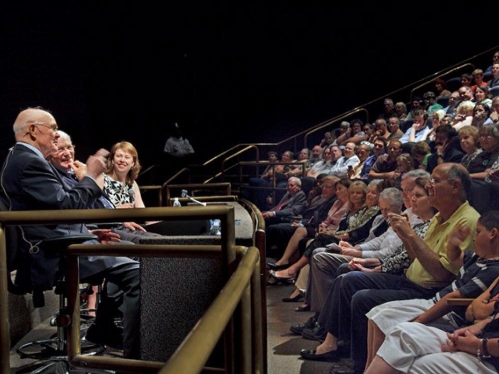 Two Mercury Astronauts Speak at the 2011 John H. Glenn Lecture 