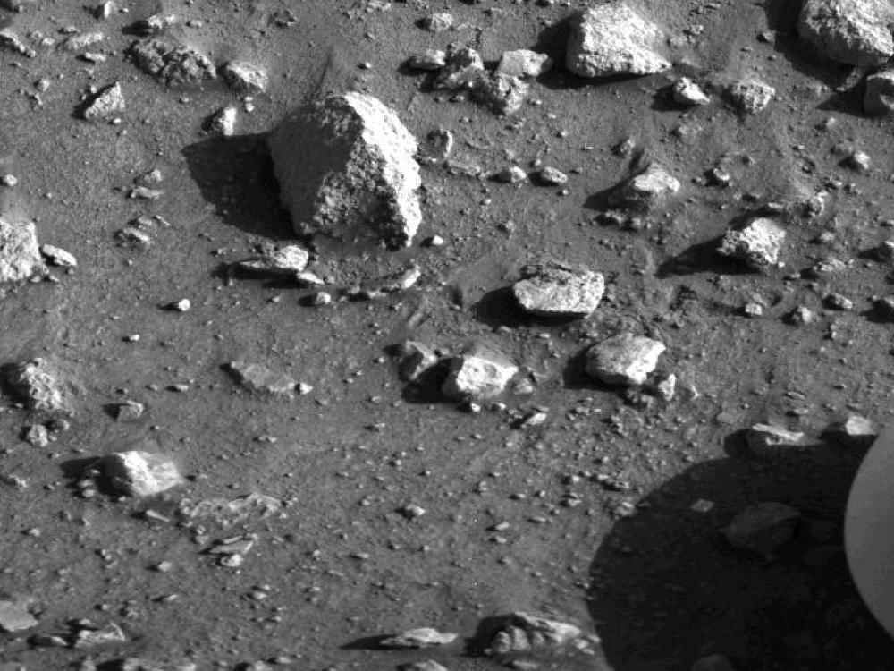 Viking 1: First Image from Surface of Mars