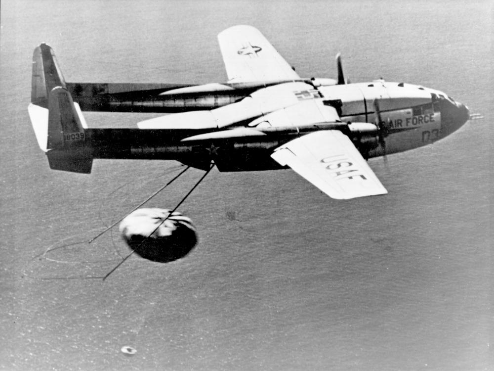 First Midair Recovery of a Capsule Returning from Orbit