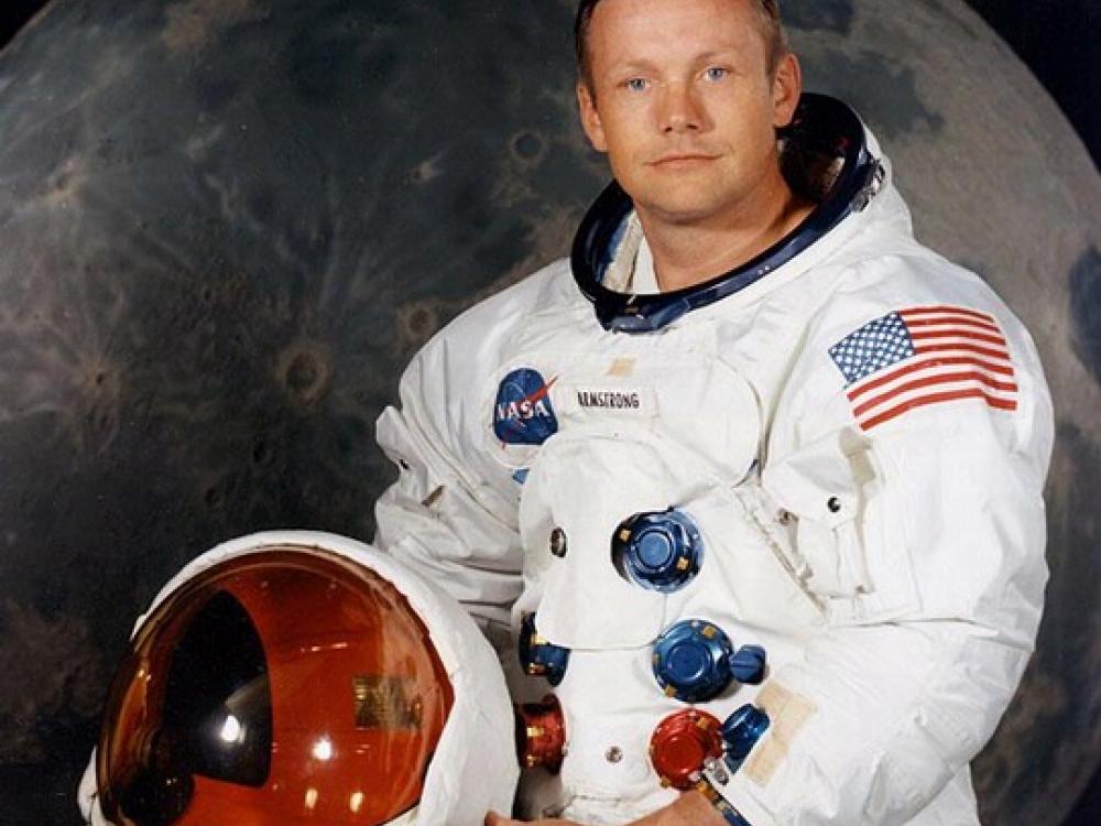 Neil A. Armstrong, Commander of Apollo 11