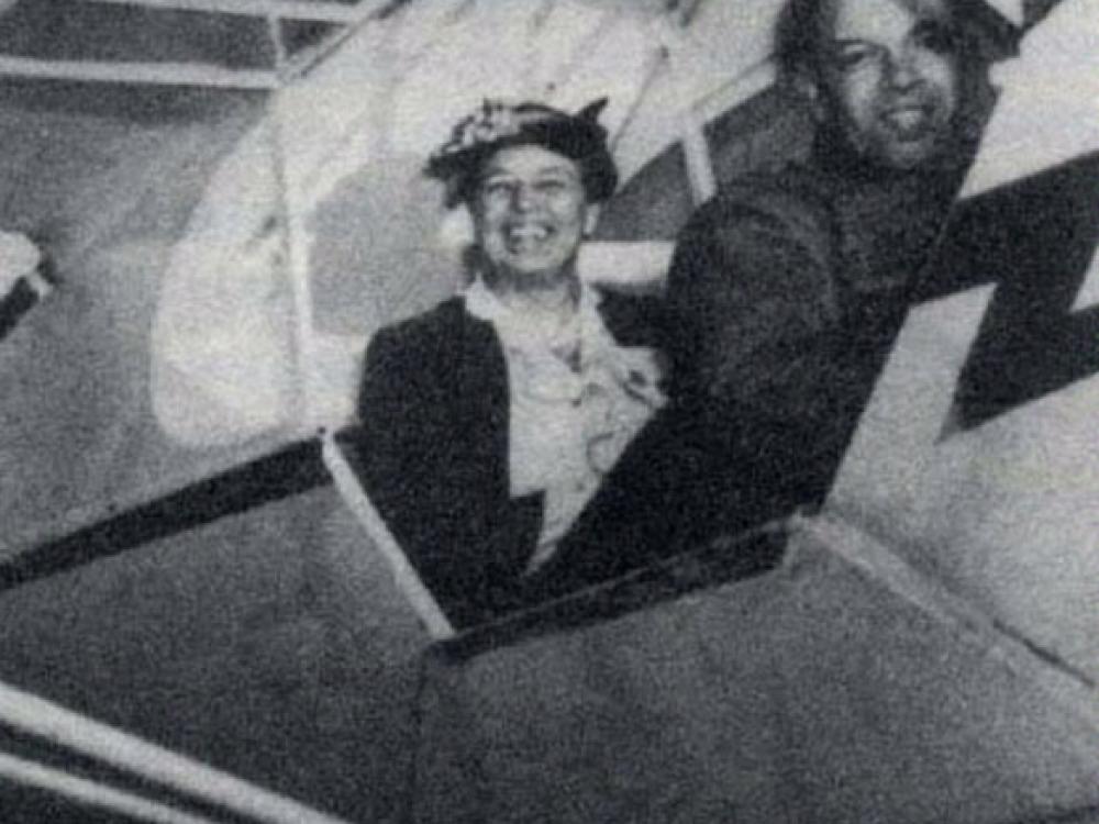 Eleanor Roosevelt at Tuskegee