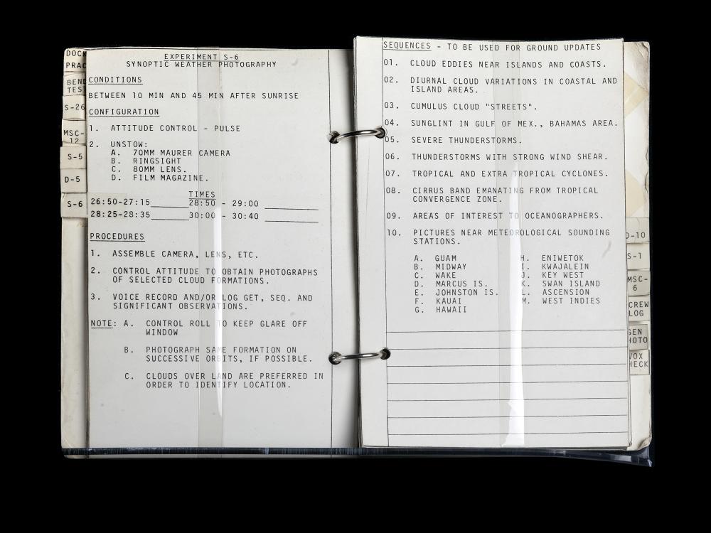 Gemini 10 Experiment Log Book