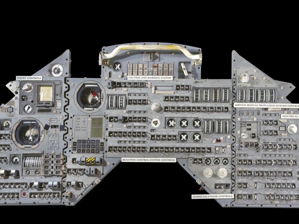 Apollo Command Module Main Display