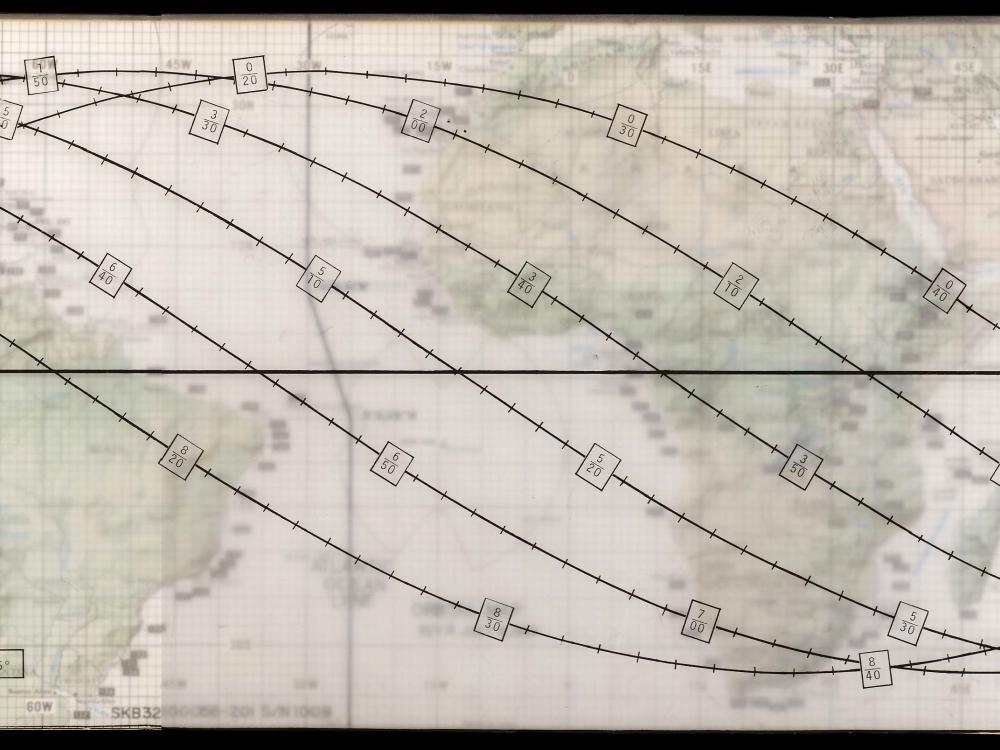 Apollo Earth Orbital Map