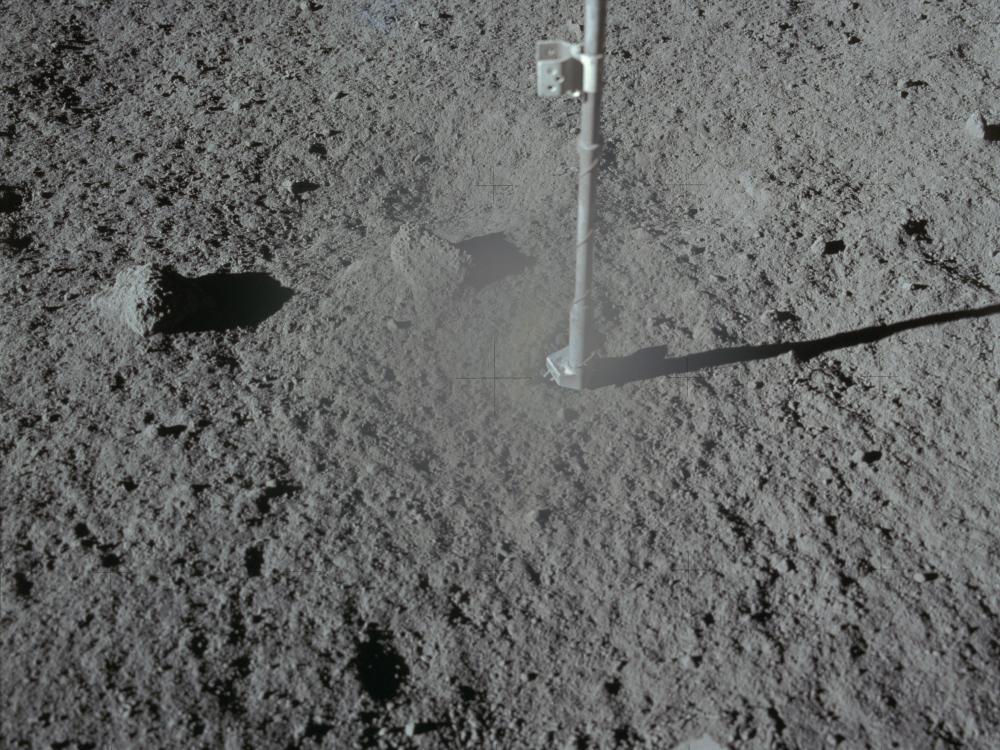 Lunar Basalt Surface Sample