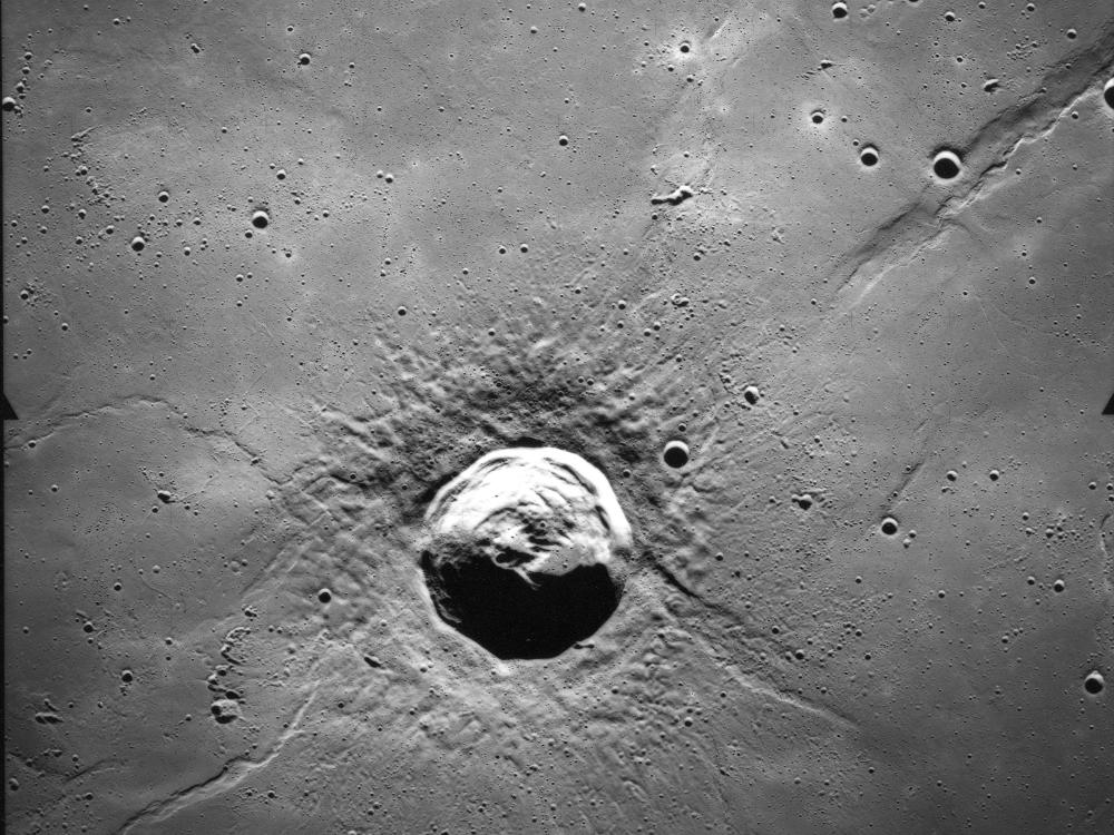 Lunar Crater Lambert