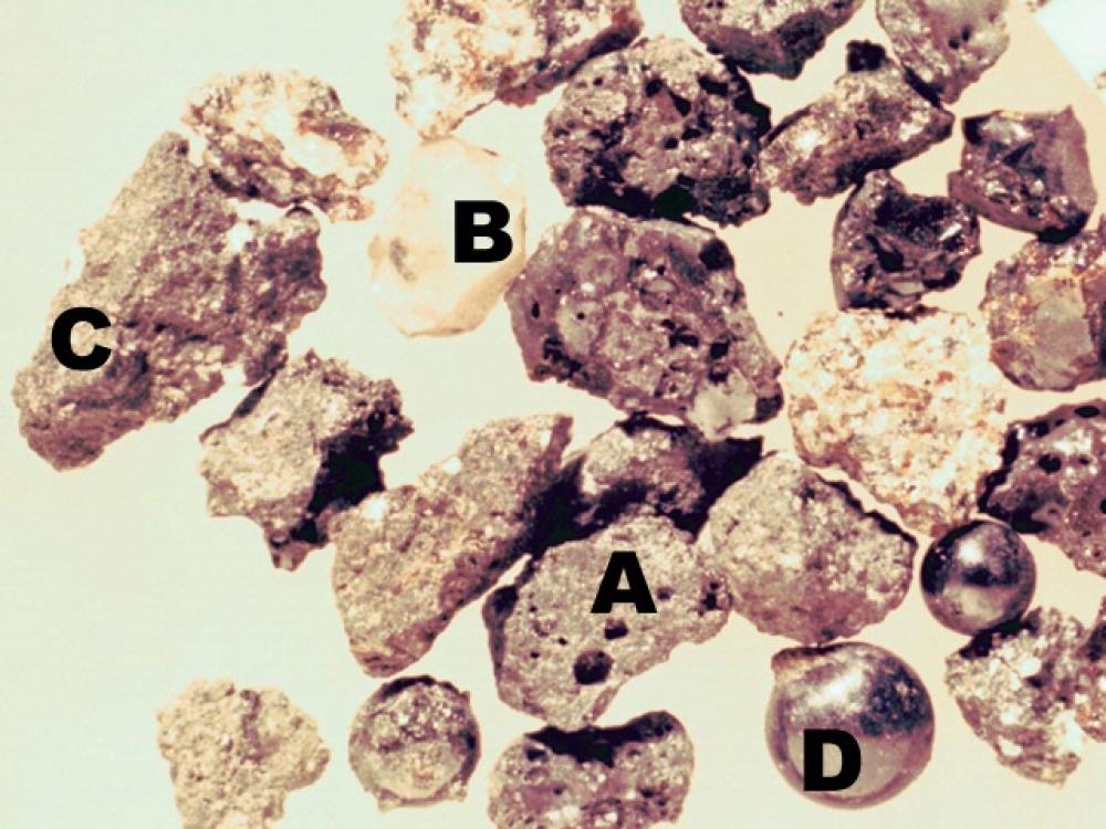 Lunar Soil Particles